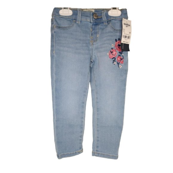 OshKosh B'gosh Other - NWT OshKosh BGosh Floral Applique Jeggings